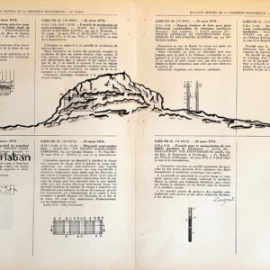 garlaban Tableau sur page de livre - Garlaban